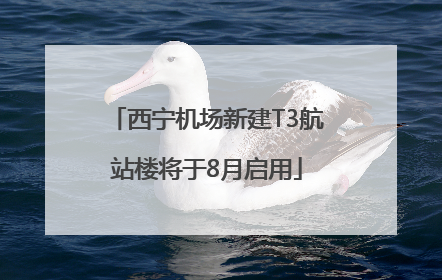 西宁机场新建T3航站楼将于8月启用